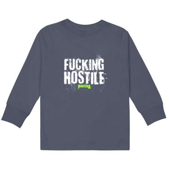 Discover Mayhem Skull  Fing Hostile Kids Long Sleeve T Shirts