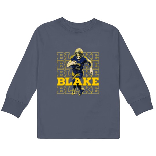 Discover Blake Corum The Great The Legend Kids Long Sleeve T Shirts