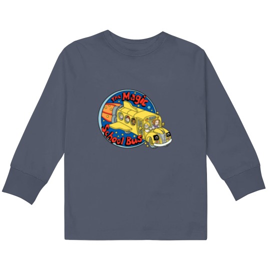 Discover The magic School Bus Kids Long Sleeve T Shirts