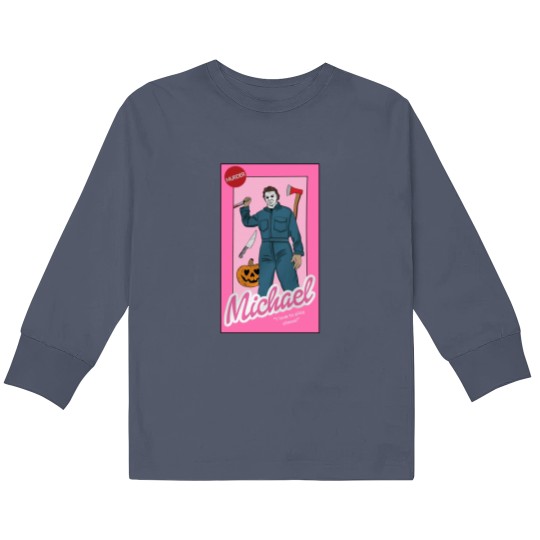 Discover Michael Myers  Kids Long Sleeve T Shirts Horror Valentine's Day Gifts