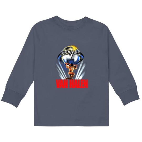 Discover Vintage van 5150 86 tour paper thin Kids Long Sleeve T Shirts