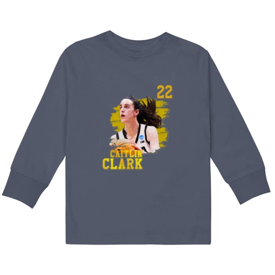 Discover Caitlin clark  22 Kids Long Sleeve T Shirts
