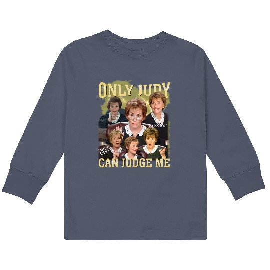 Discover Only Judy Can Judge Me Kids Long Sleeve T Shirts