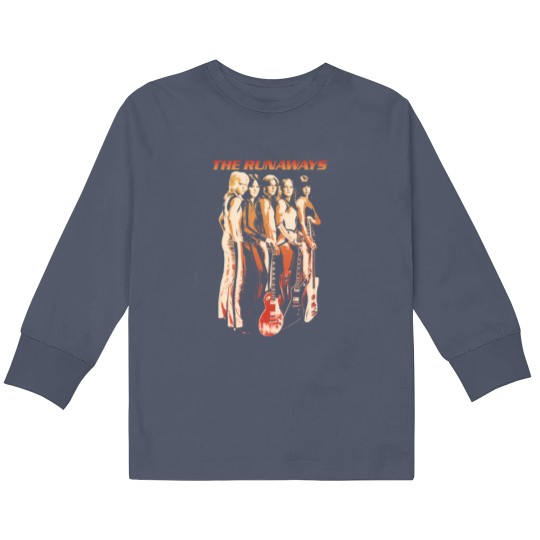 Discover The Runaways Kids Long Sleeve T Shirts