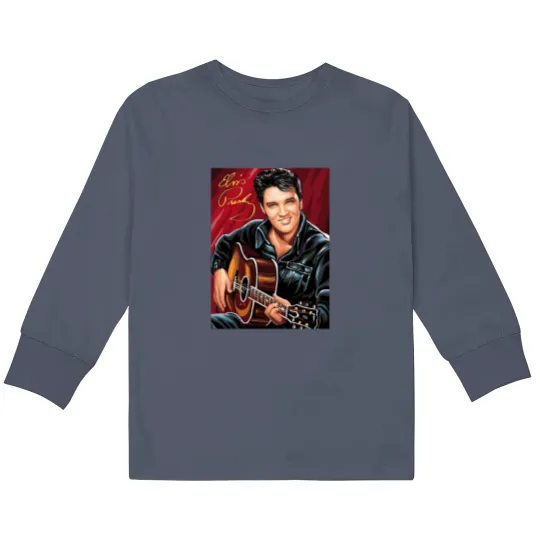 Discover Elvis Presley Kids Long Sleeve T Shirts - If I Can Dream Collection