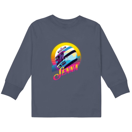 Discover Ayrton Senna Tfunny Kids Long Sleeve T Shirts