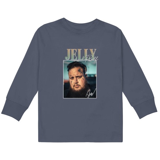 Discover JellyRoll signature Vintage Kids Long Sleeve T Shirts