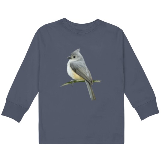 Discover cute bird Kids Long Sleeve T Shirts