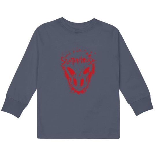 Discover Splatterhouse Cover Kids Long Sleeve T Shirts