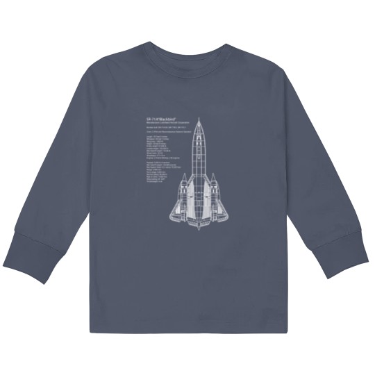 Discover SR71 Blackbird - Sr71 Sr 71 - Kids Long Sleeve T Shirts