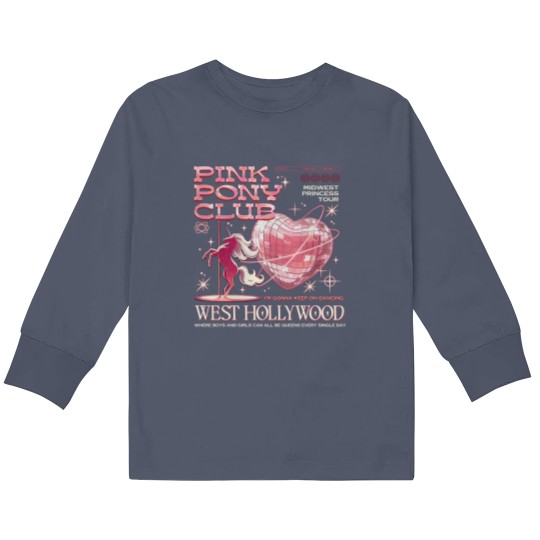Discover Chappell Roan Kids Long Sleeve T Shirts for Pink Pony Club