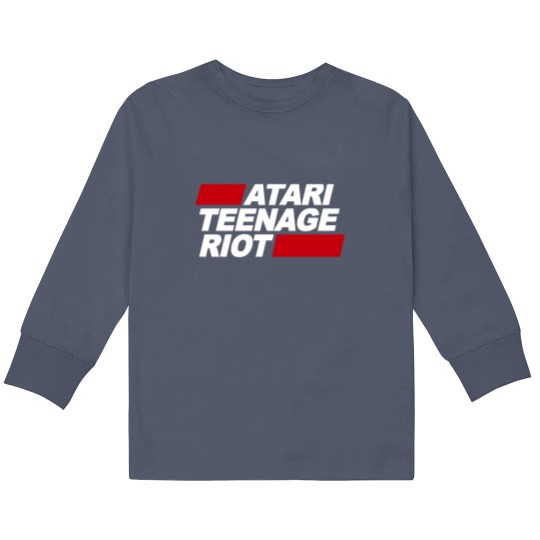 Discover ATARI-TEENAGE-RIOT Kids Long Sleeve T Shirts
