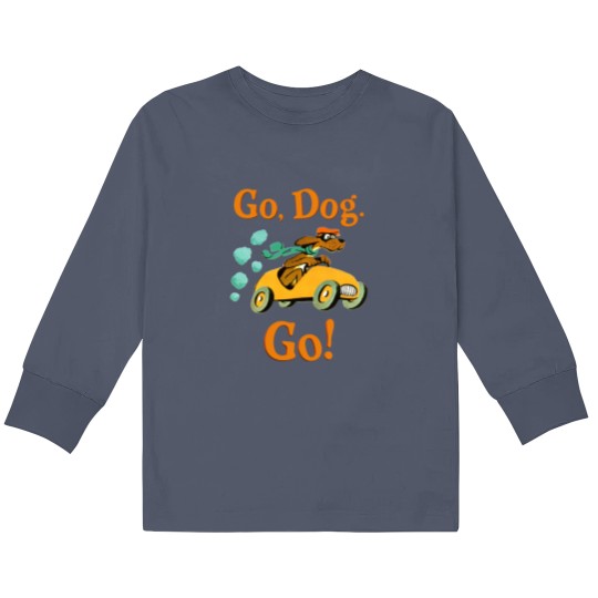Discover Go, Dog. Go! Classic Kids Long Sleeve Dog Lover T-Shirt