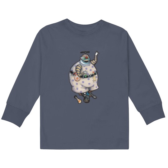 Discover Clown With The Tear-Away Face Kids Long Sleeve T Shirts