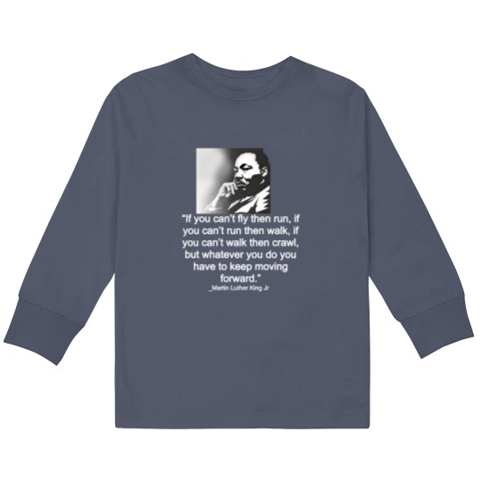 Discover Kids Long Sleeve T-Shirt with Martin Luther King Quotes