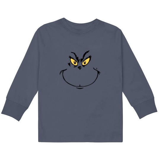 Discover funny character Face - funny character - Kids Long Sleeve T Shirts