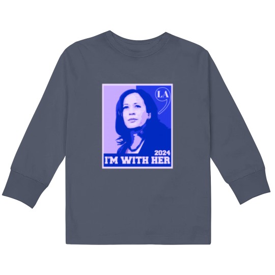 Discover Kamala-Harris - Kamala Harris - Kids Long Sleeve T Shirts