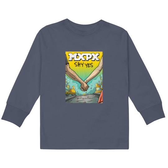 Discover mxpx pop punk say yes Kids Long Sleeve T Shirts