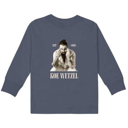 Discover Koe Country Music Kids Long Sleeve T Shirts, Wetzel Kids Long Sleeve T Shirts, Country Music 2024 Koe Concert Kids Long Sleeve T Shirts