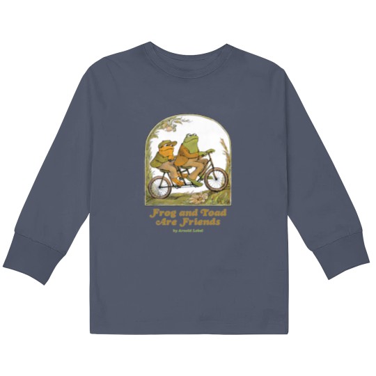 Discover Frog & Toad Kids Long Sleeve T Shirts