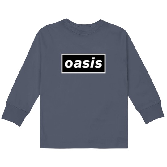 Discover Classic Rock 90's Oasis Kids Long Sleeve T-Shirts