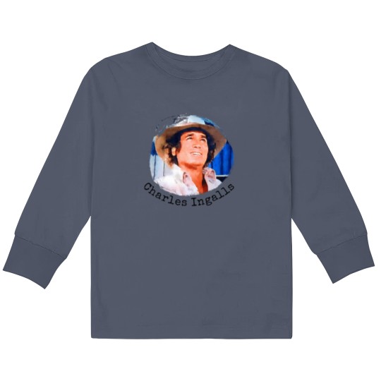 Discover Charles Ingalls Kids Long Sleeve T Shirts