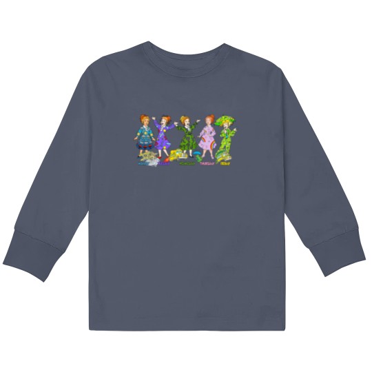 Discover Frizzle School Bus Kids Long Sleeve T Shirts,The Magic School Bus Kids Long Sleeve T Shirts