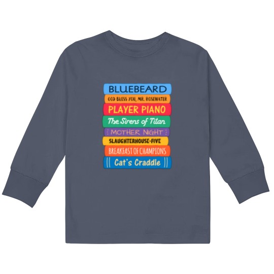 Discover Kurt Vonnegut Books Kids Long Sleeve T Shirts