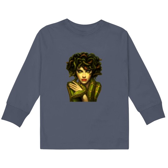 Discover Medusa Kids Long Sleeve T Shirts