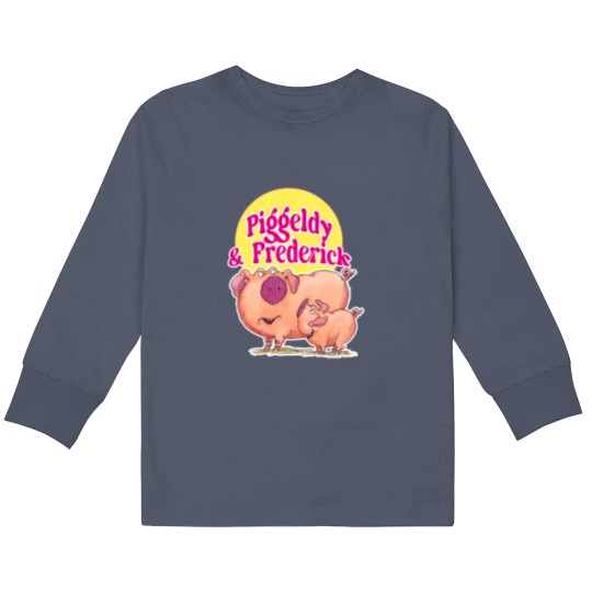 Discover Piggeldy And Frederick Series 1970'S Kids Long Sleeve T Shirts