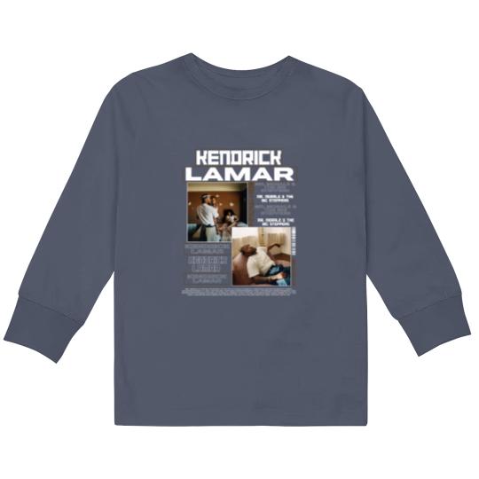 Discover Kendrick Lamar Kids Long Sleeve T-Shirt - Official Rap Merch
