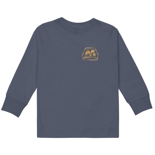 Discover Exquisite Marathon Oil Design Kids Long Sleeve T Shirts