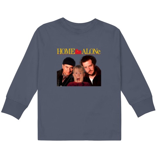 Discover Home Alone Christmas Kids Long Sleeve T Shirts, Christmas Movie Kids Long Sleeve T Shirts