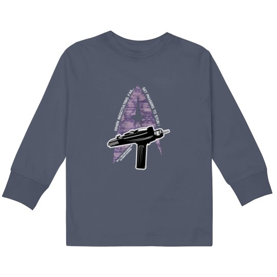 Discover Set phasers to stun 1 Kids Long Sleeve T Shirts