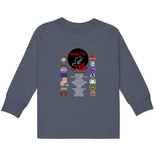 Discover Mouse Rat Live Tour Edition Kids Long Sleeve T Shirts