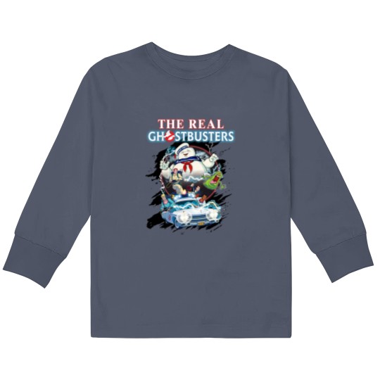 Discover Ghostbusters 80s Vintage Kids Long Sleeve Shirt for Halloween