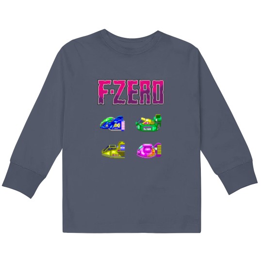 Discover F-Zero SNES Kids Long Sleeve T Shirts