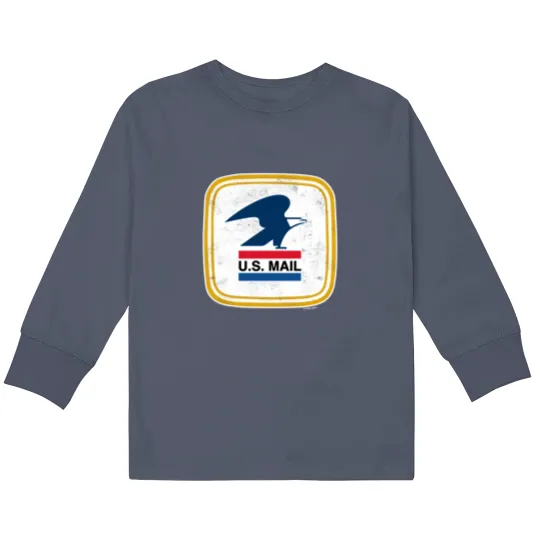 Discover Postal Service- US Mail Seal Pullover Kids Long Sleeve T Shirts