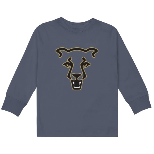 Discover Colorado Springs UCCS Mountain Lions Kids Long Sleeve T Shirts