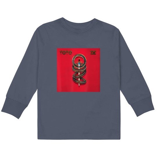 Discover toto iv cover Kids Long Sleeve T Shirts