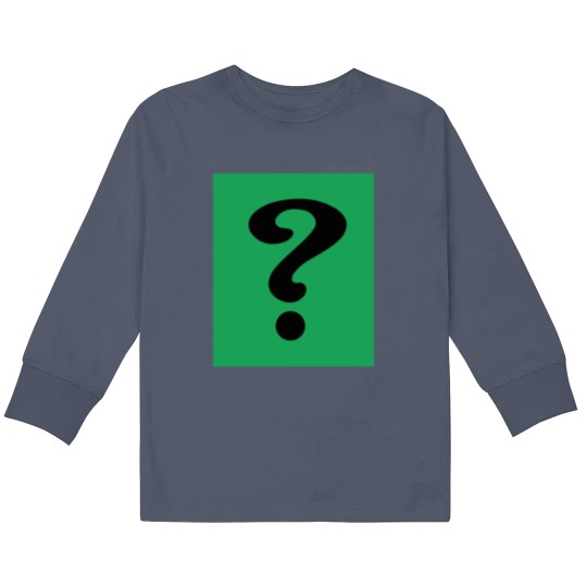 Discover The Riddler Graphic Kids Long Sleeve T-Shirts