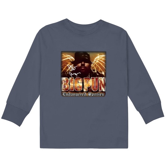 Discover Big Pun Endangered Species Album Kids Long Sleeve T Shirts, Big Pun Tour Kids Long Sleeve T Shirts