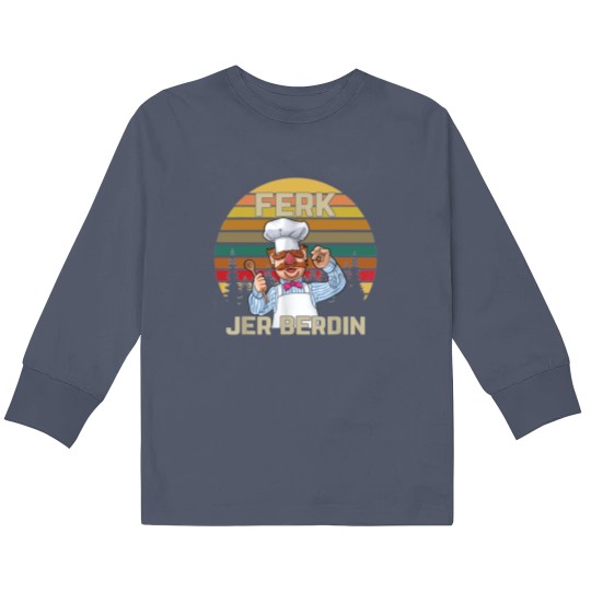 Discover Ferk Jer Berdin Chef Kids Long Sleeve T Shirts