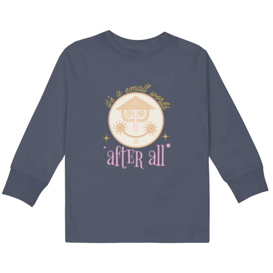 Discover Small World  Kids Long Sleeve T Shirts - Small world Kids Long Sleeve T Shirts