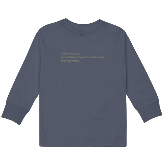Discover The Flash Cisco s Kids Long Sleeve T Shirts Haikus are easy but Kids Long Sleeve T Shirts