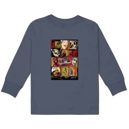 Discover Vintages Rent Rock Musical, Signed By Complete Original Cast 1996 Kids Long Sleeve T Shirts