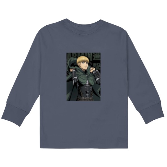 Discover Shingeki no Kyojin - Armin Arlert Kids Long Sleeve T Shirts