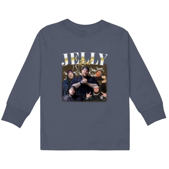 Discover Jelly Roll 2024 Tour Kids Long Sleeve T-Shirt
