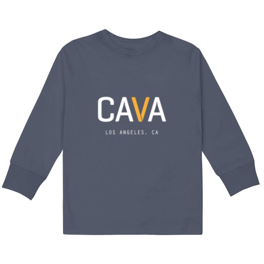 Discover Cava Industries Food Kids Long Sleeve T Shirts