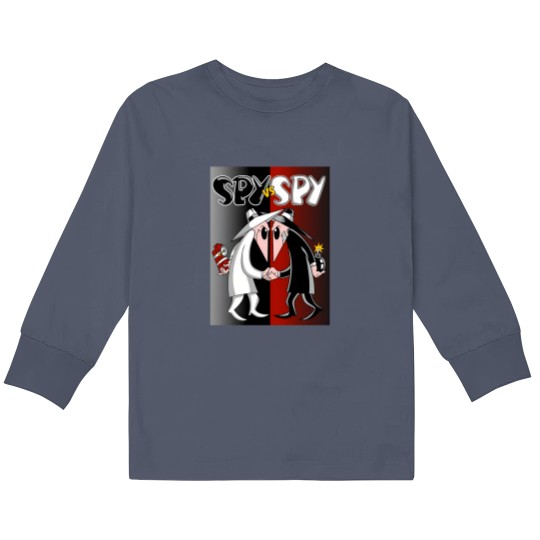 Discover Spy vs Spy in Action Kids Long Sleeve T Shirts